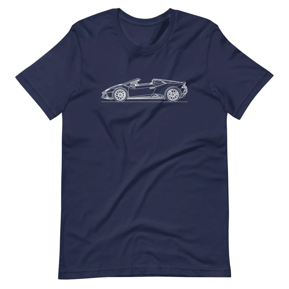 Lamborghini Huracán EVO Spyder silhouette T-shirt