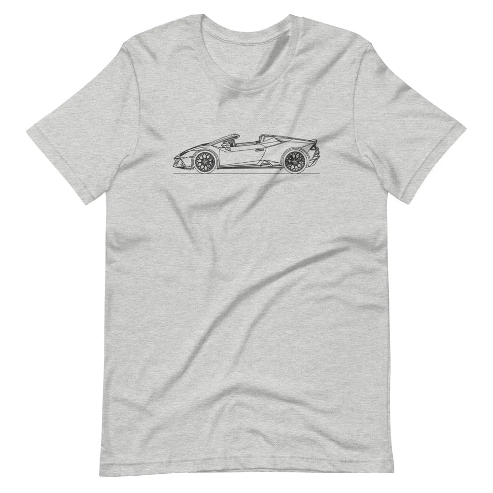 Lamborghini Huracán EVO Spyder silhouette T-shirt