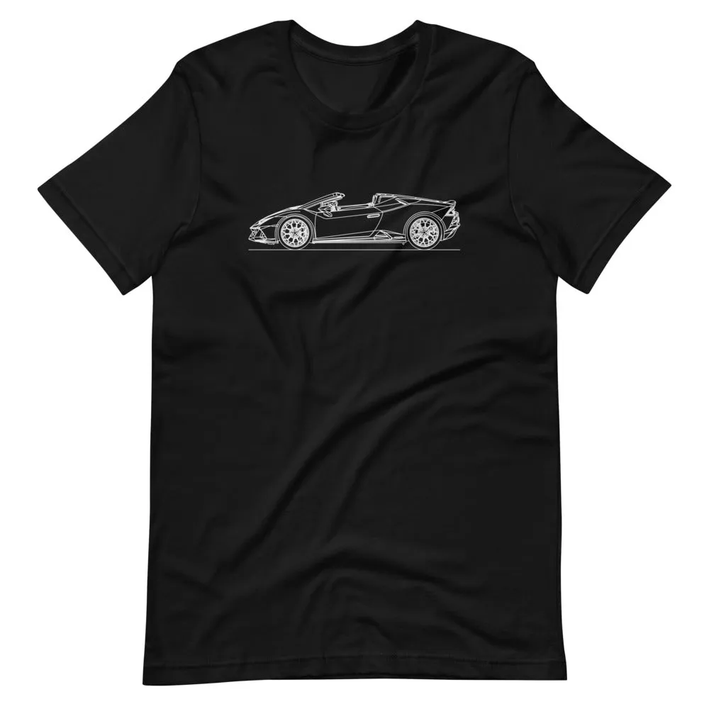 Lamborghini Huracán EVO Spyder silhouette T-shirt