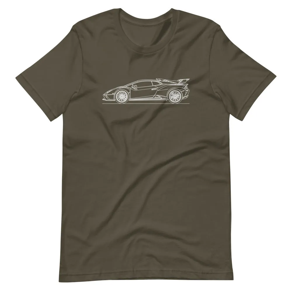 Lamborghini Huracán STO silhouette T-shirt