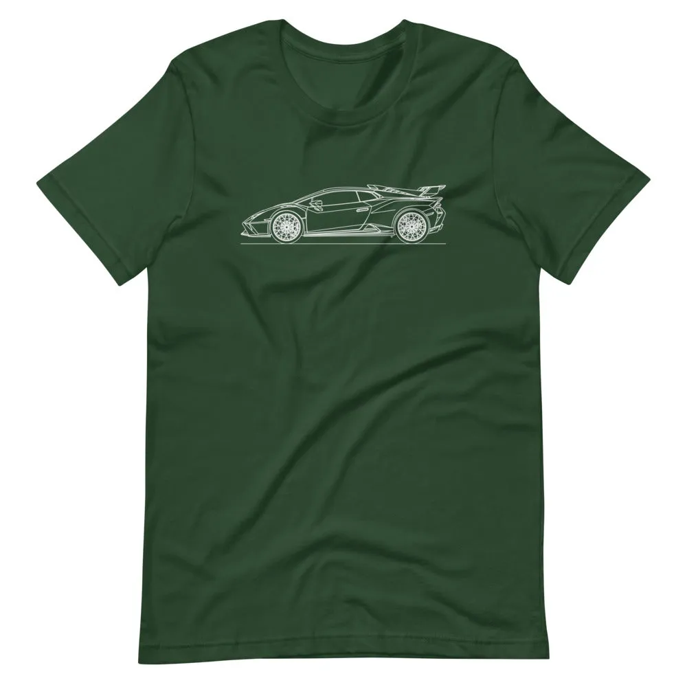 Lamborghini Huracán STO silhouette T-shirt