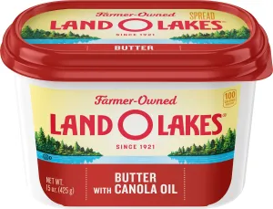 Land O Lakes Butter W/Canola Oil 15oz