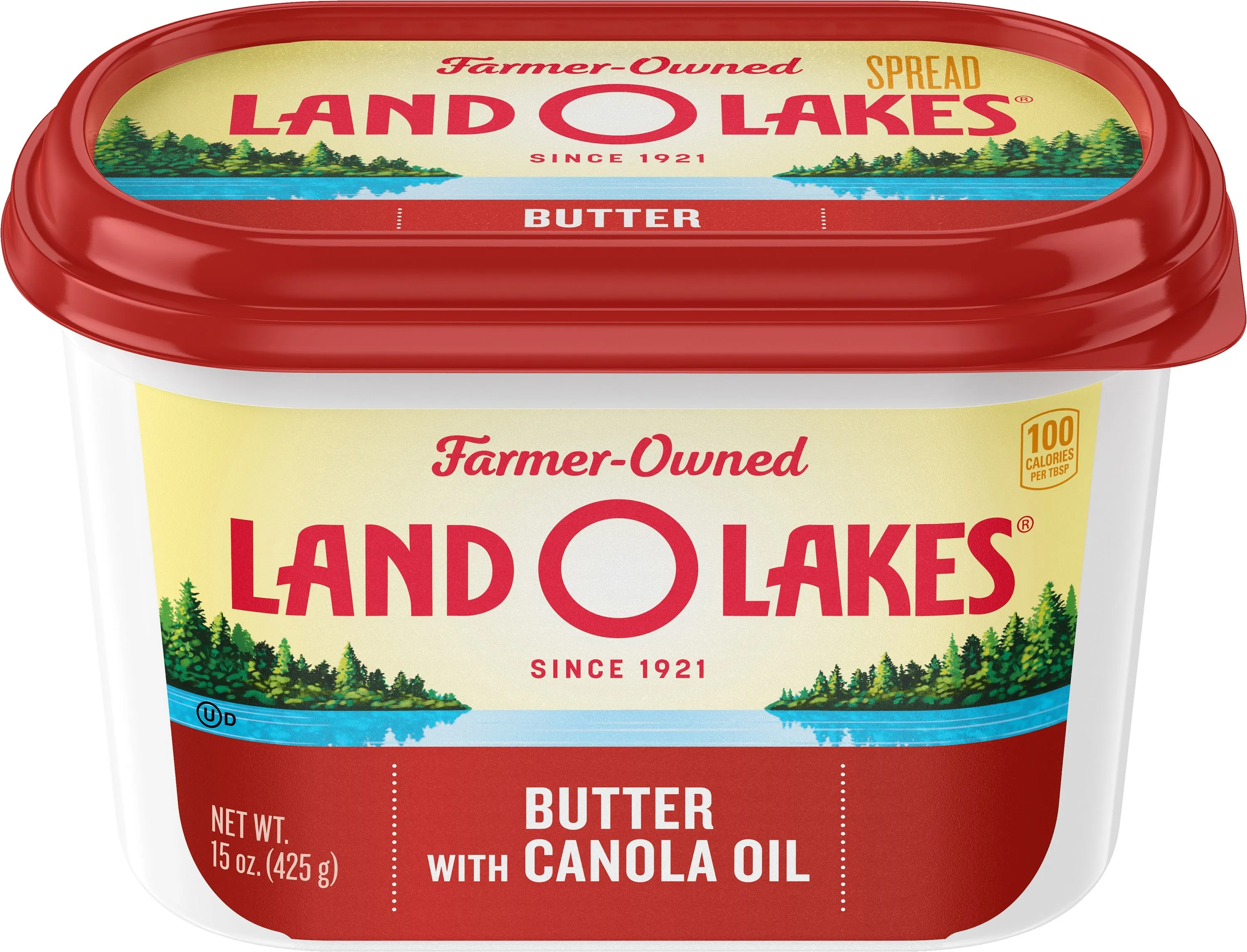 Land O Lakes Butter W/Canola Oil 15oz
