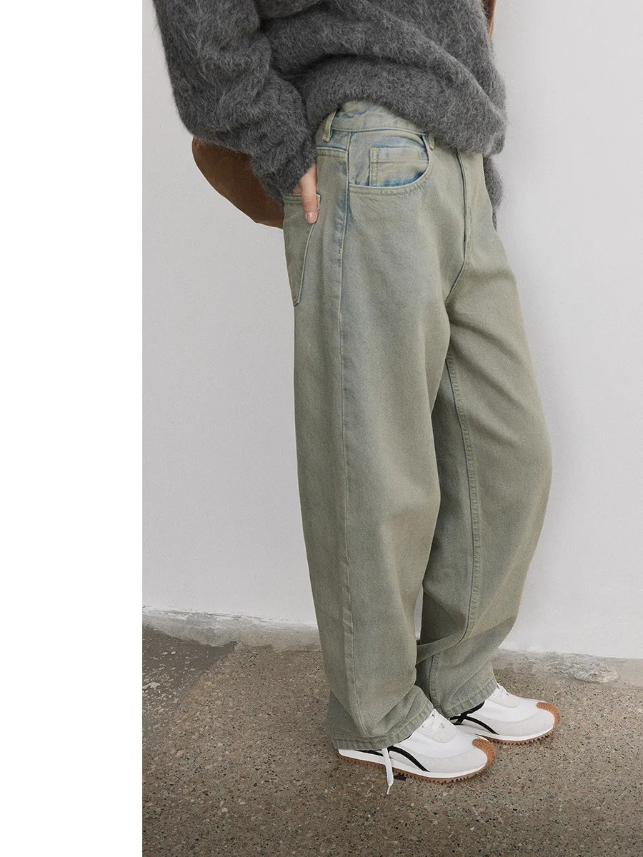 Lazy Low Waist Retro Jeans