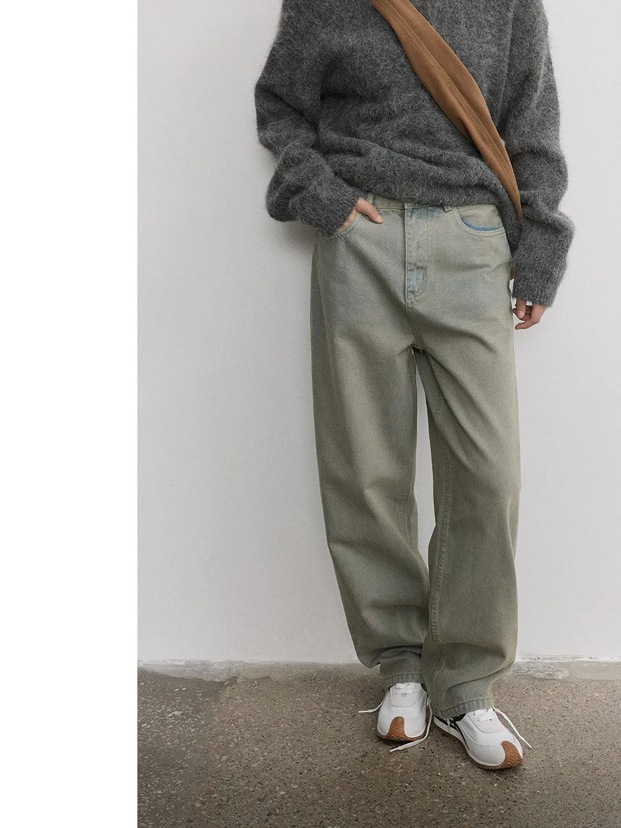 Lazy Low Waist Retro Jeans