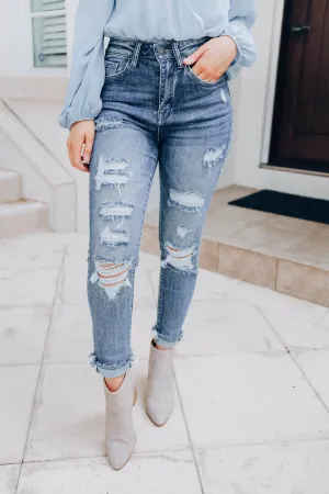 Leland Distressed Skinny Jean 0-3X