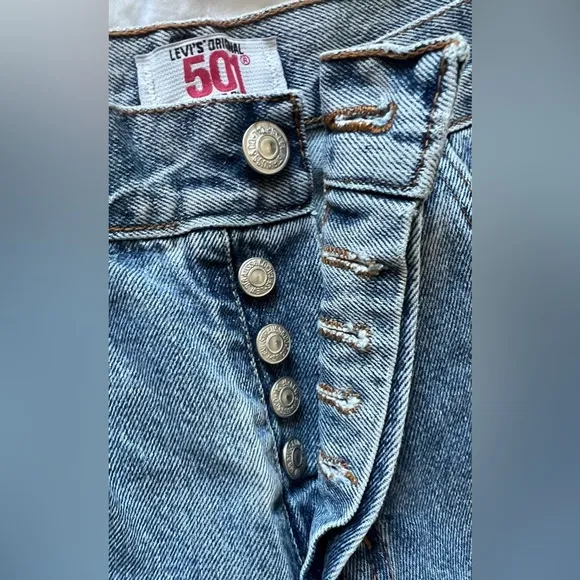 Levi 501 Original Vintage Women’s Button Fly Jeans