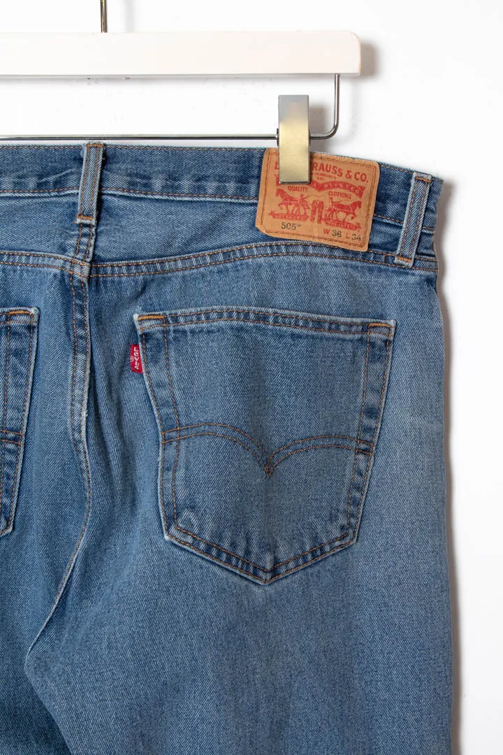 Levi's 505 Denim Jeans (W36 x L32)
