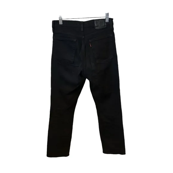 Levi’s Black Button Fly Wedgie Straight 97% Cotton Denim Jeans Size 25.
