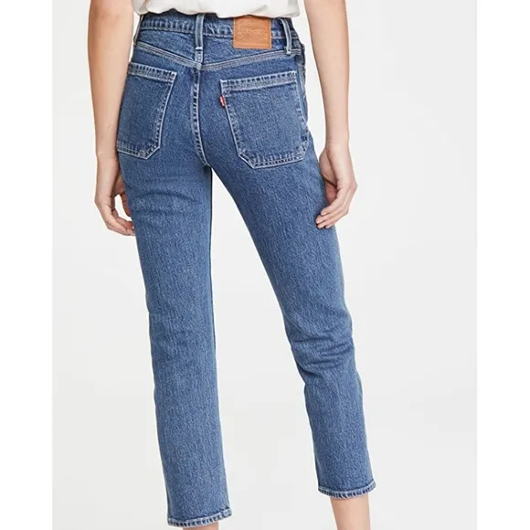 Levi's Premium Wedgie High Rise Straight Jeans