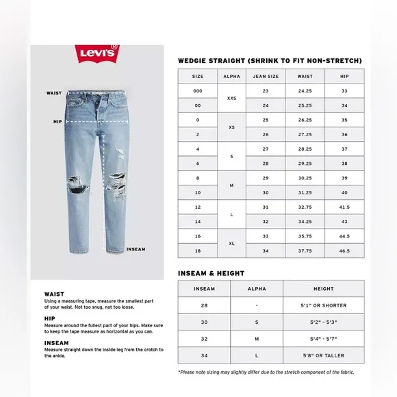 Levi’s Premium Wedgie Straight Fit Women’s Jeans -Light Wash