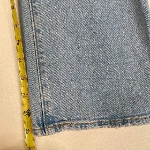 Levi's Ribcage Straight Jeans Tango Fade Big E Size 27