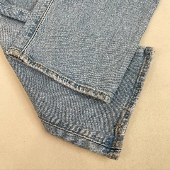 Levi's Ribcage Straight Jeans Tango Fade Big E Size 27