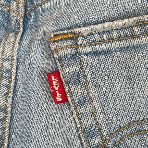 Levi's Ribcage Straight Jeans Tango Fade Big E Size 27