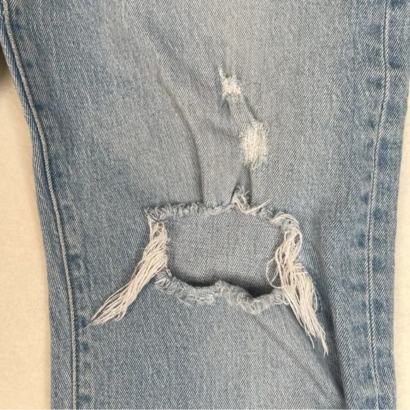 Levi's Ribcage Straight Jeans Tango Fade Big E Size 27