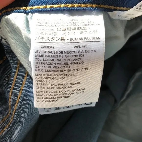 LEVI'S Vintage High Rise Skinny Jeans 721 Size 30
