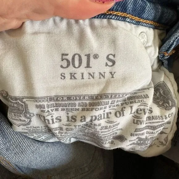 Levi’s 501 Skinny Jeans