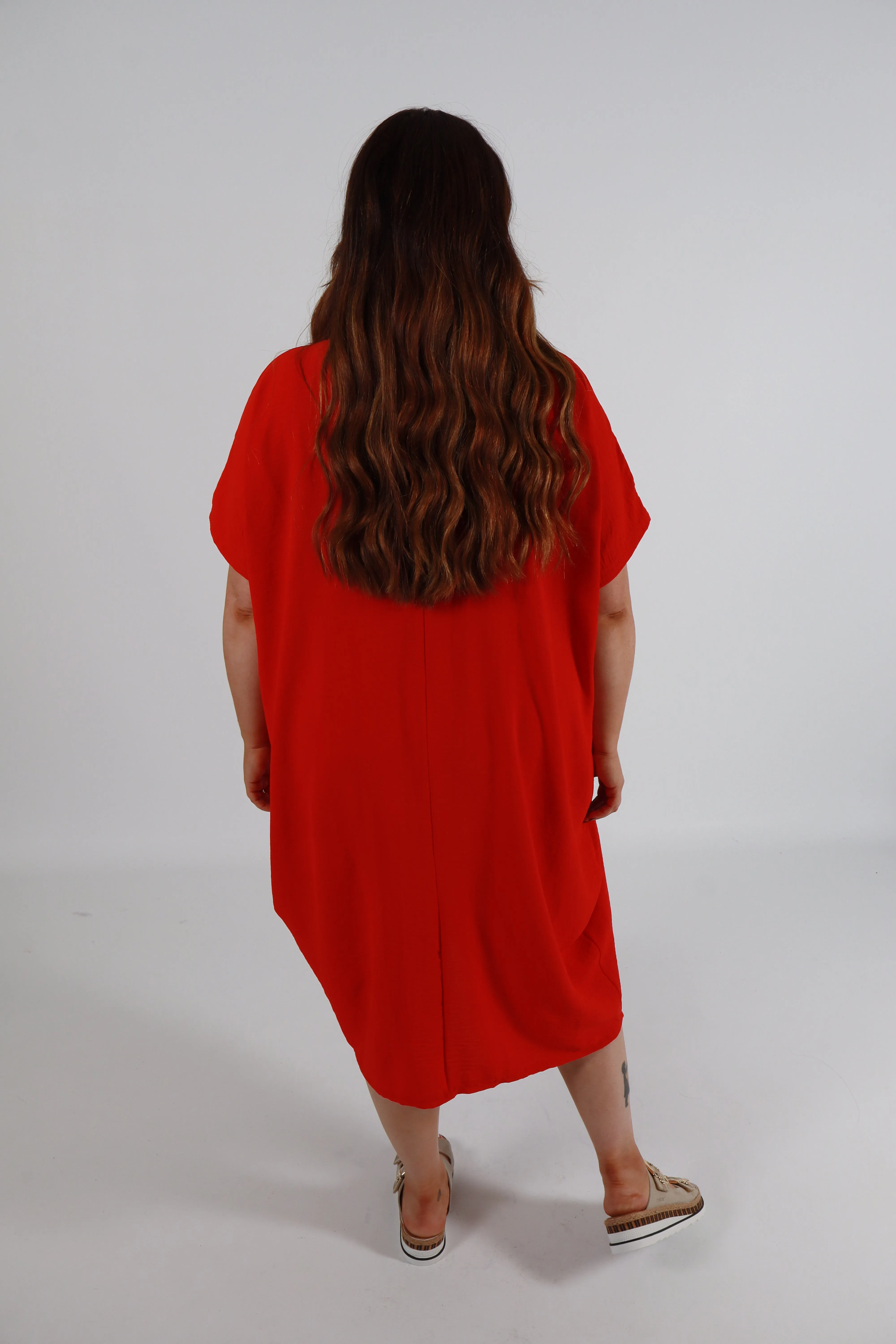 Lexi Dress in Red