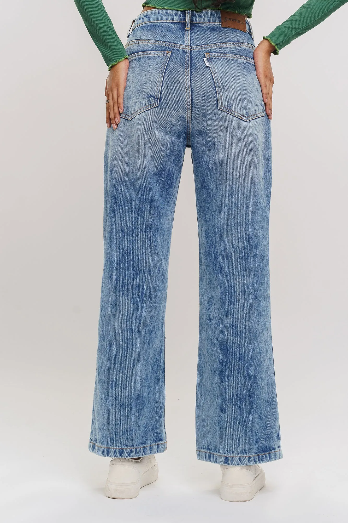 Light Blue Wide Jeans
