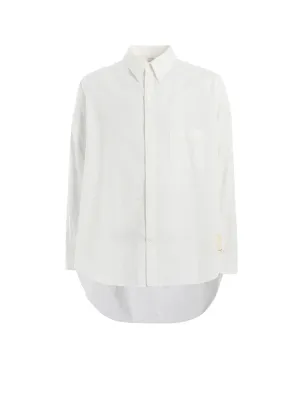 LIGHT COTTON TWILLL WASH ONC TIGHT SHIRT