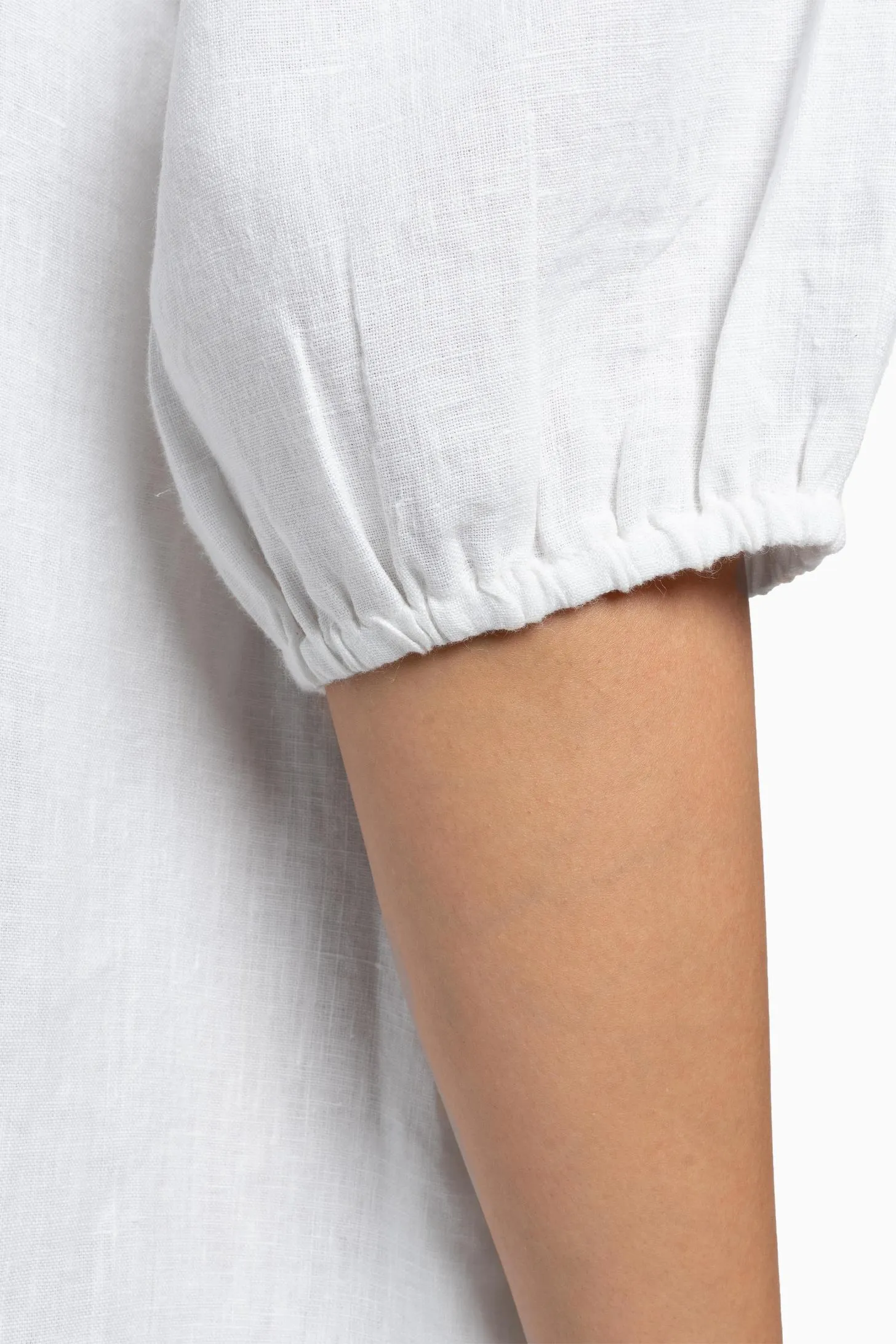 Linen Avra Dress-Oatmeal
