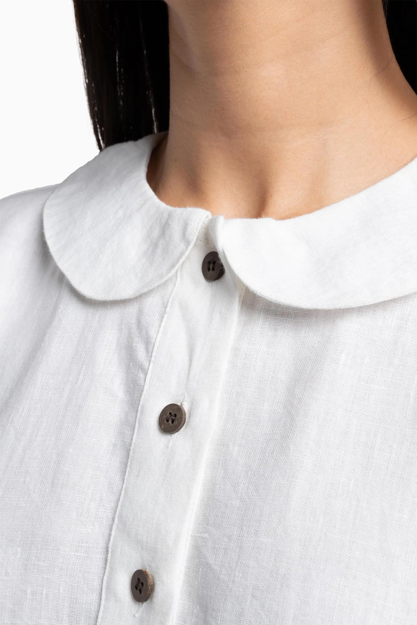 Linen Avra Dress-Oatmeal