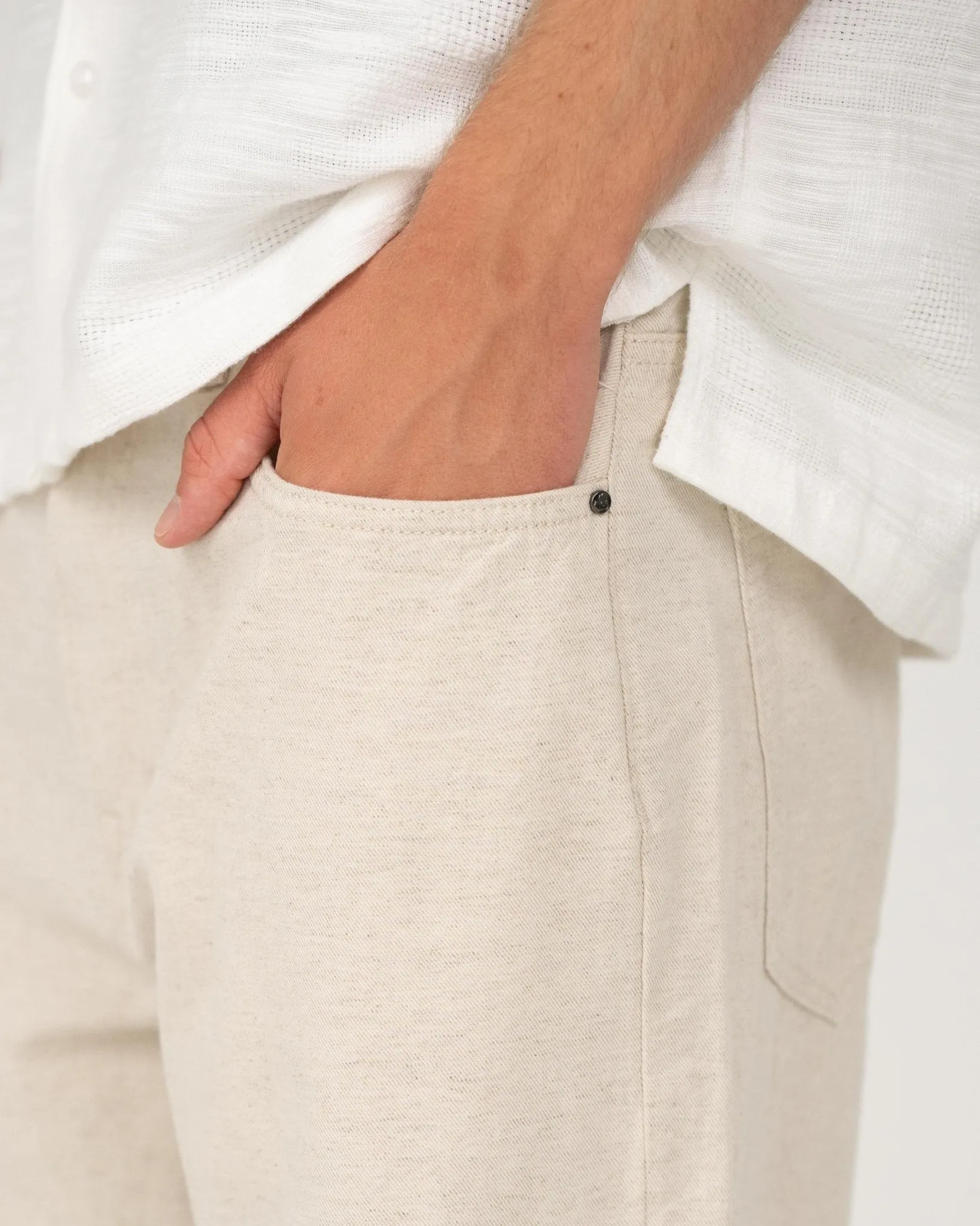 Linen Denim Jeans Christoffer x SC