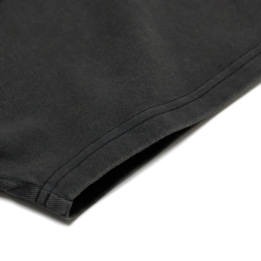 Lithuania Love Oversized Varsity Tee - Black
