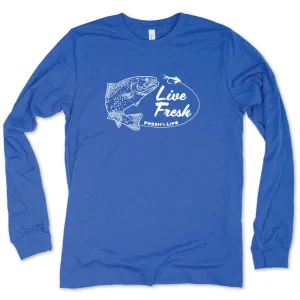 Live & Fresh long sleeve tee