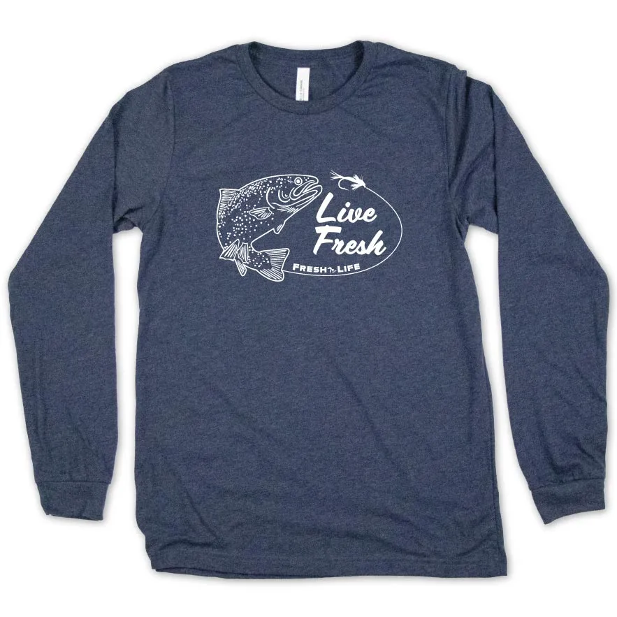 Live & Fresh long sleeve tee