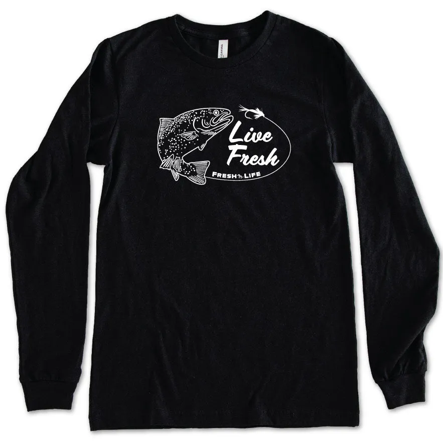 Live & Fresh long sleeve tee
