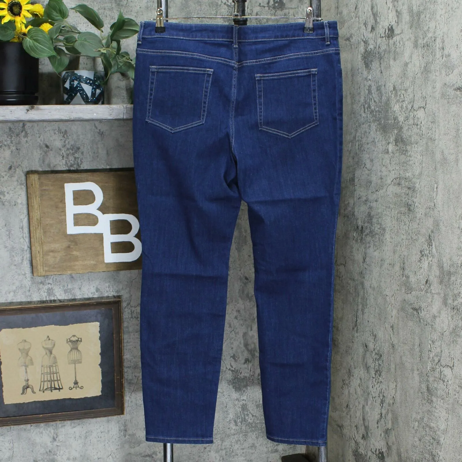 LOGO by Lori Goldstein Stretch 5-Pocket Skinny Jeans
