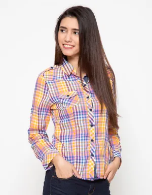 Logo Fresh Cowboy Check Shirt