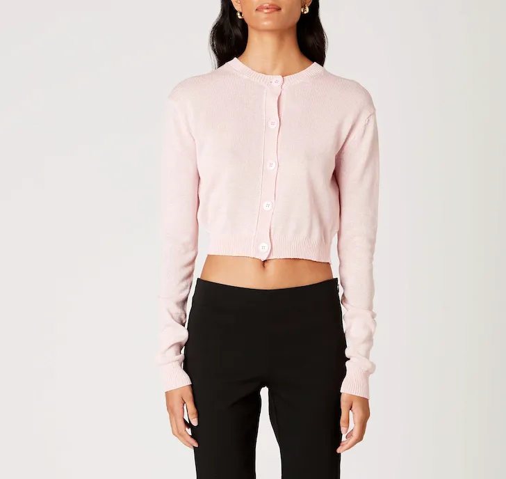 Long Sleeve Knit Button Up Sweater
