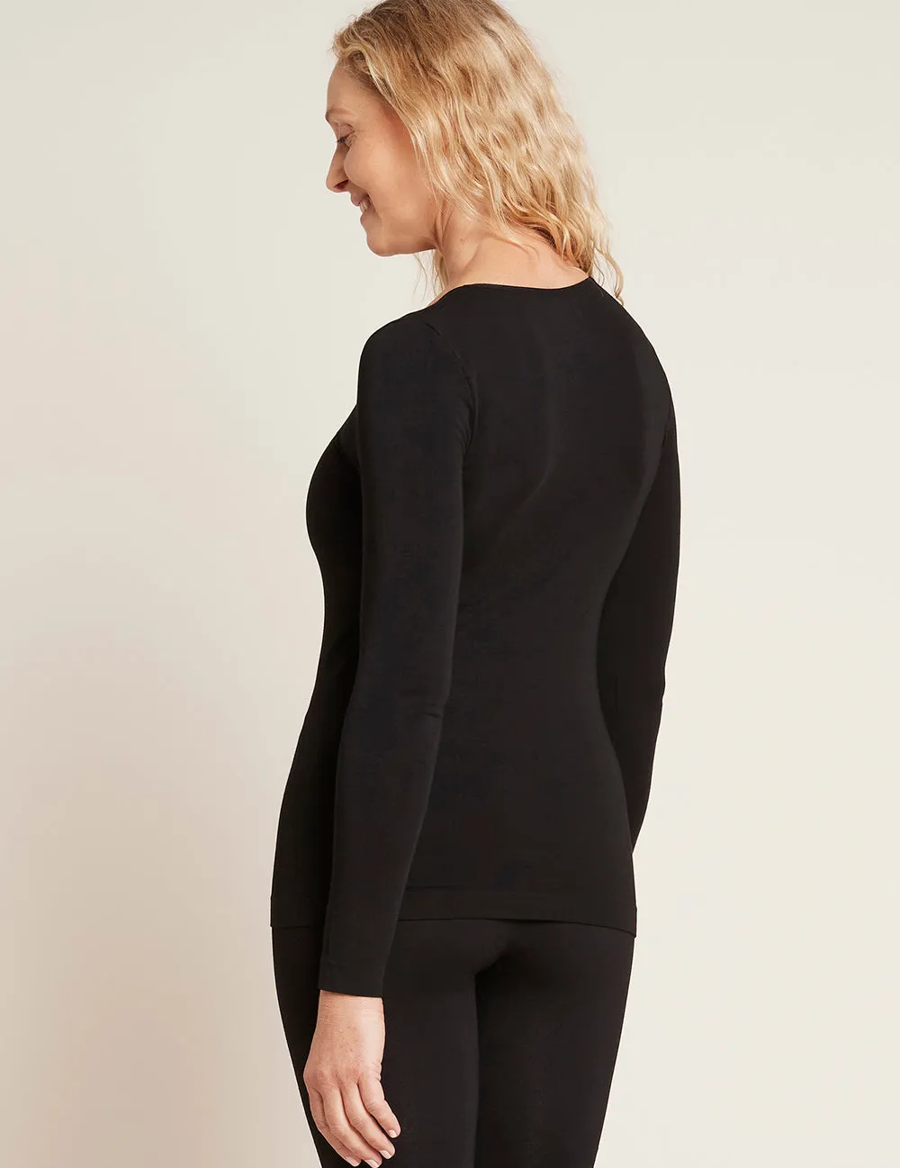 Long Sleeve Top - Black