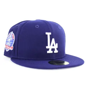 Los Angeles Dodgers 60th Anniversary New Era 59Fifty Fitted Hat (Gray Under Brim)
