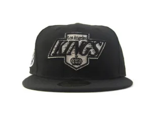 Los Angeles Kings New Era 59Fifty Fitted Hat (25TH ANNIVERSARY PATCH)