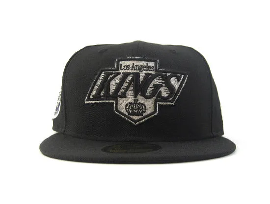 Los Angeles Kings New Era 59Fifty Fitted Hat (25TH ANNIVERSARY PATCH)