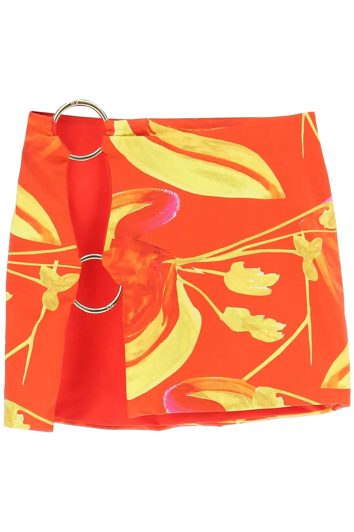 Louisa ballou double ring mini skirt
