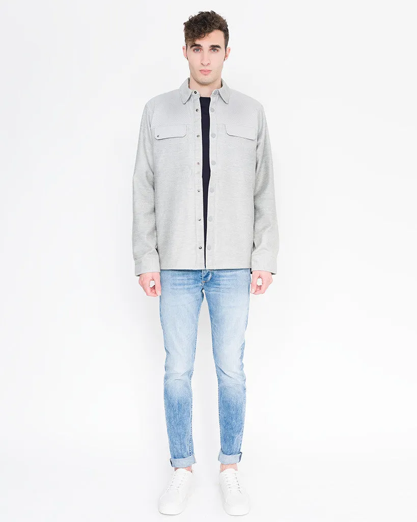 Loza Mixed Media Jacket