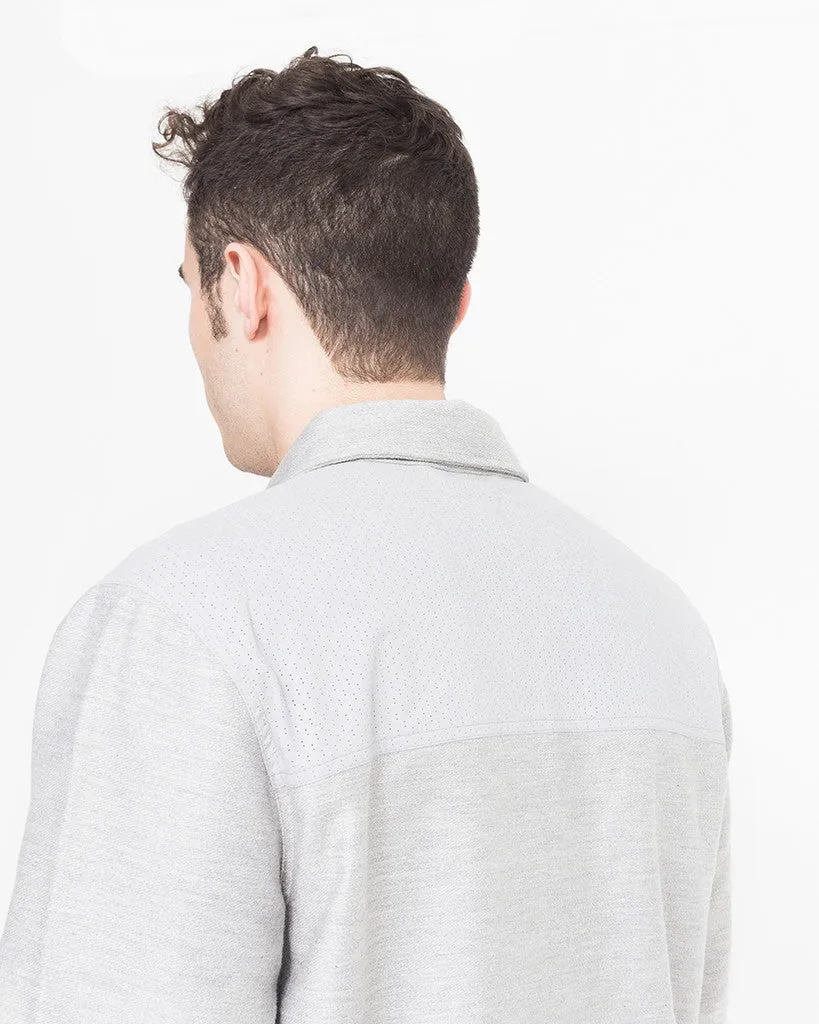 Loza Mixed Media Jacket