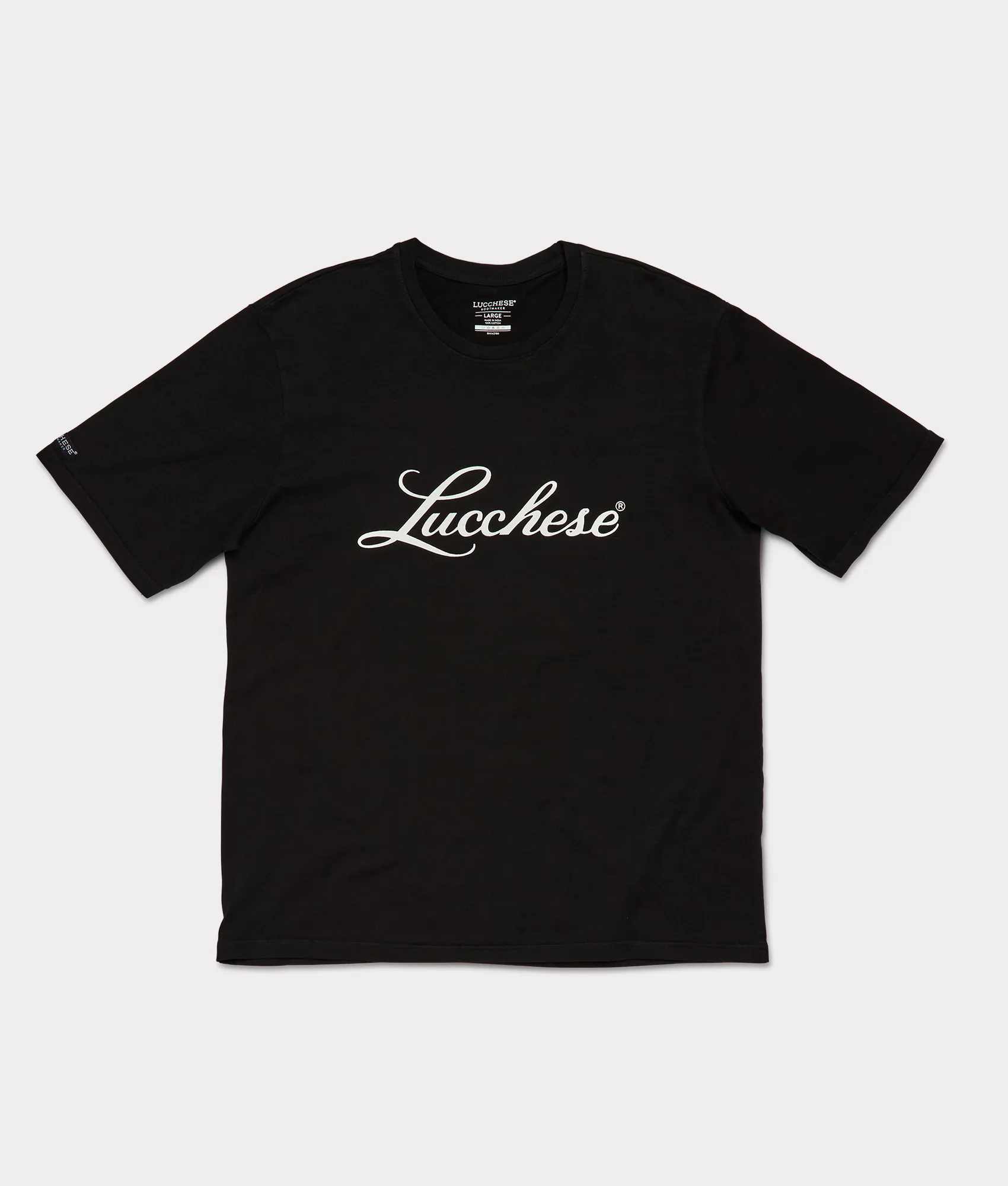 Lucchese Script Tee :: Black