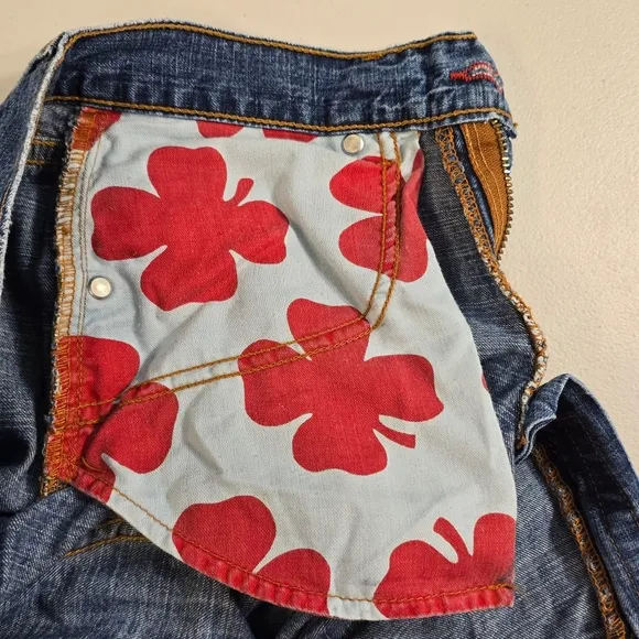 Lucky Brand Jeans Women 6 /28 Gene Montesano Dungaree Lowrise Bootleg 203 28x30