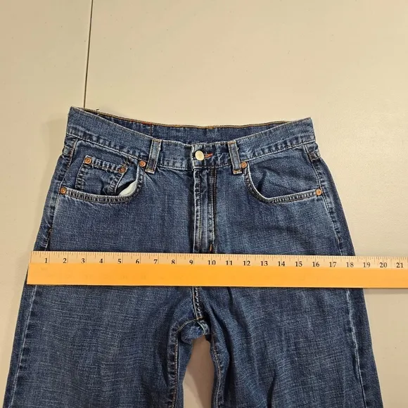 Lucky Brand Jeans Women 6 /28 Gene Montesano Dungaree Lowrise Bootleg 203 28x30