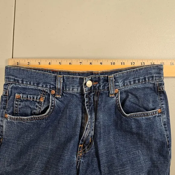 Lucky Brand Jeans Women 6 /28 Gene Montesano Dungaree Lowrise Bootleg 203 28x30