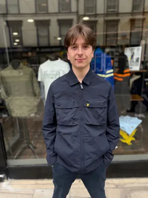 Lyle & Scott Overshirt Dark Navy