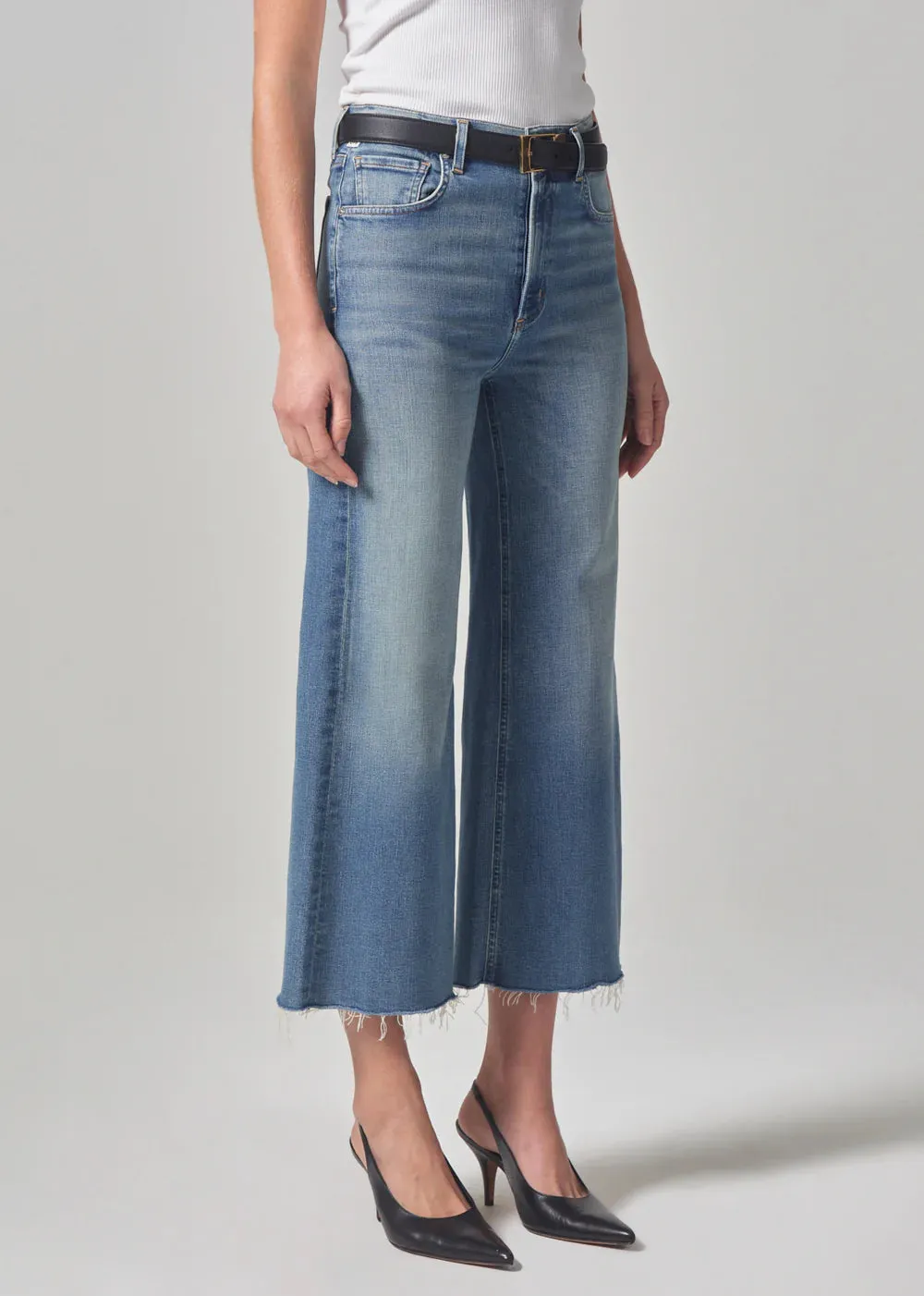 Lyra Crop Wide Leg in Abliss