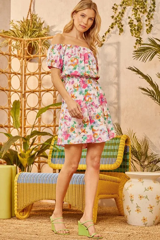 Made for Sunny Days Floral Print Dress
