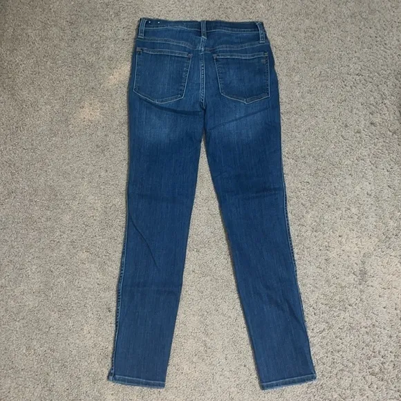 Madewell 10&quot; High-Rise Skinny Jeans Danny Wash Tencel Denim Edition 27