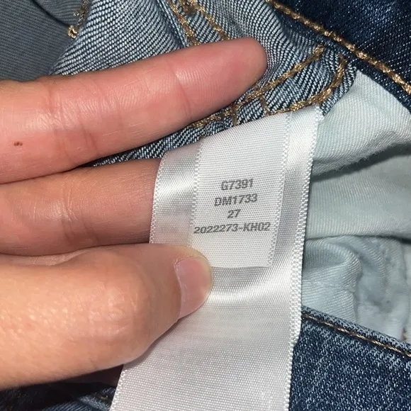 Madewell 10&quot; High-Rise Skinny Jeans Danny Wash Tencel Denim Edition 27